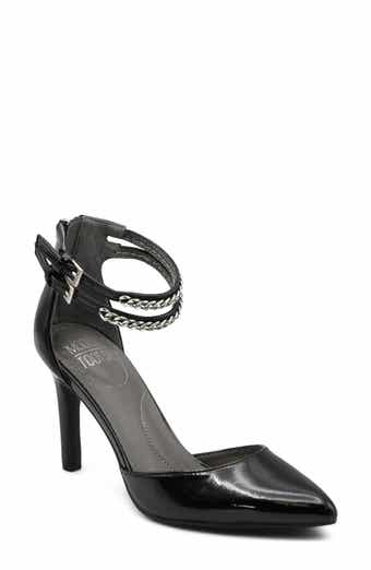 Anjel Pointed Toe Anke Strap Pump