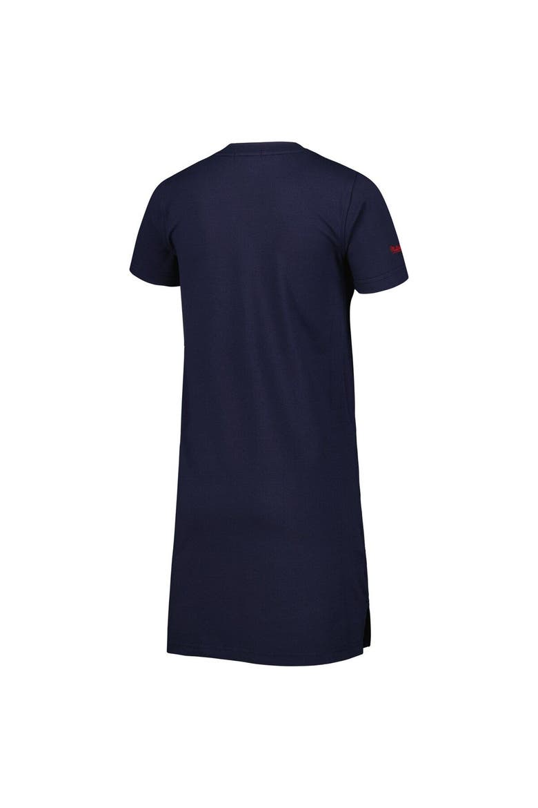 Women's Mitchell & Ness  Navy St. Louis Cardinals Cooperstown Collection V-Neck Dress, Alternate, color, Navy