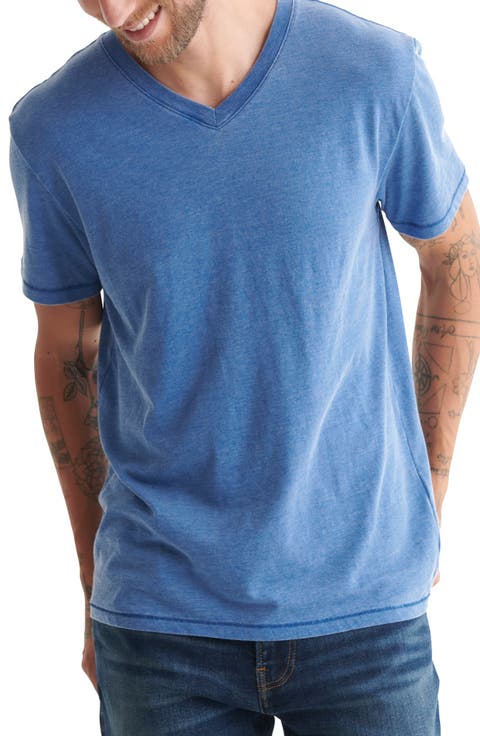 Venice Burnout V-Neck T-Shirt