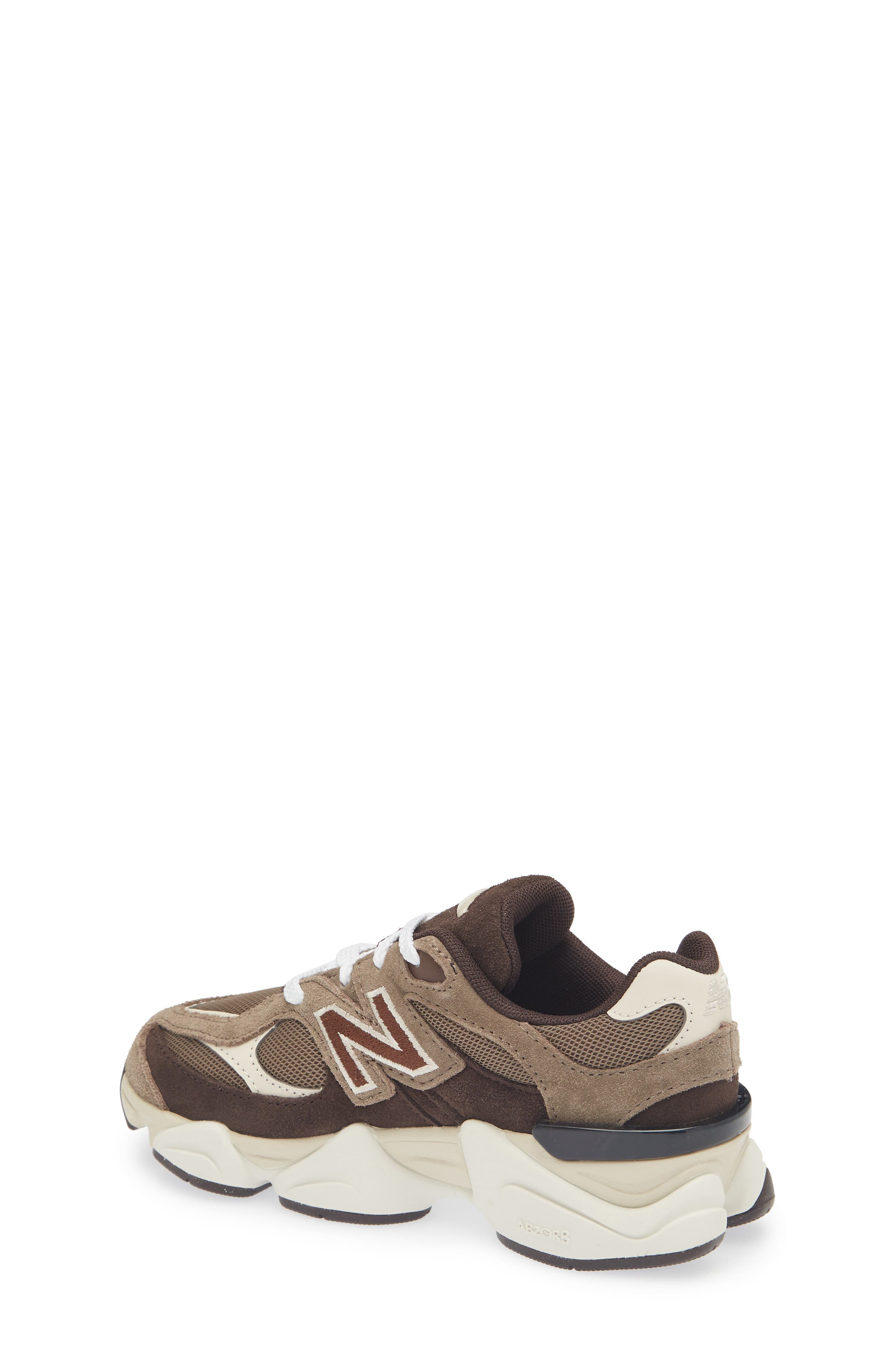 Kids' 9060 Sneaker, Alternate, color, THUNDER BROWN/ BLACK COFFEE