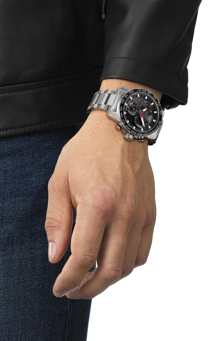 Tissot Supersport Chronograph Bracelet Watch, 45.5mm, Alternate, color, 