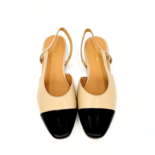 Amie Rafa Lyon Slingback Flat In Multi