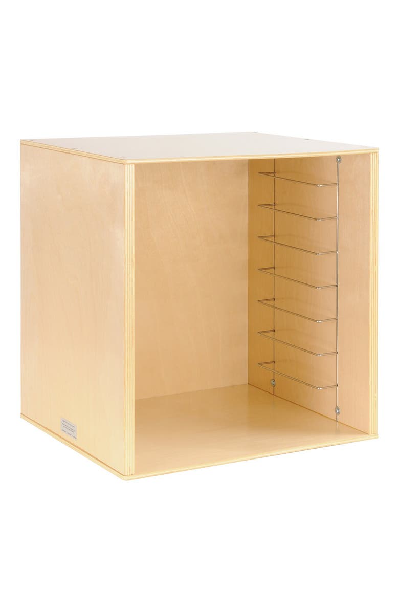 Kaplan Early Learning Company Wood Knob Puzzle Case, Main, color, Beige