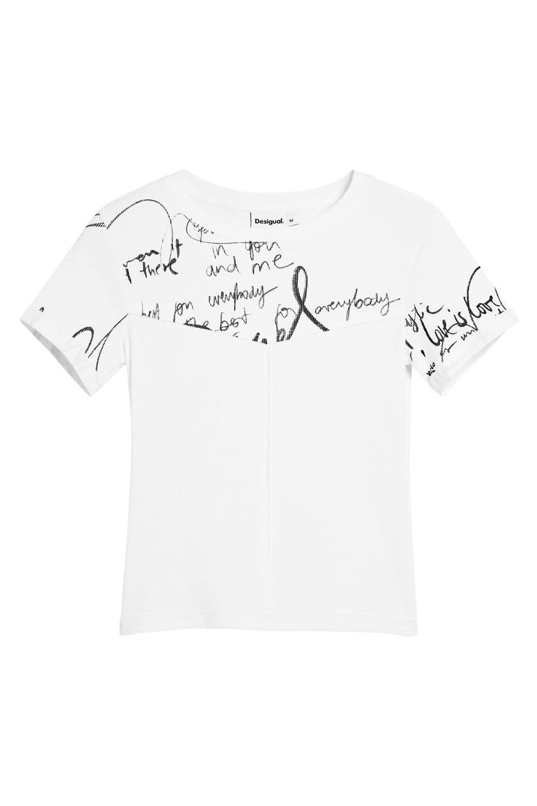 Doodles Cotton Graphic T-Shirt, Alternate, color, WHITE