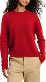 VELVET Crystal Cashmere Crewneck Sweater