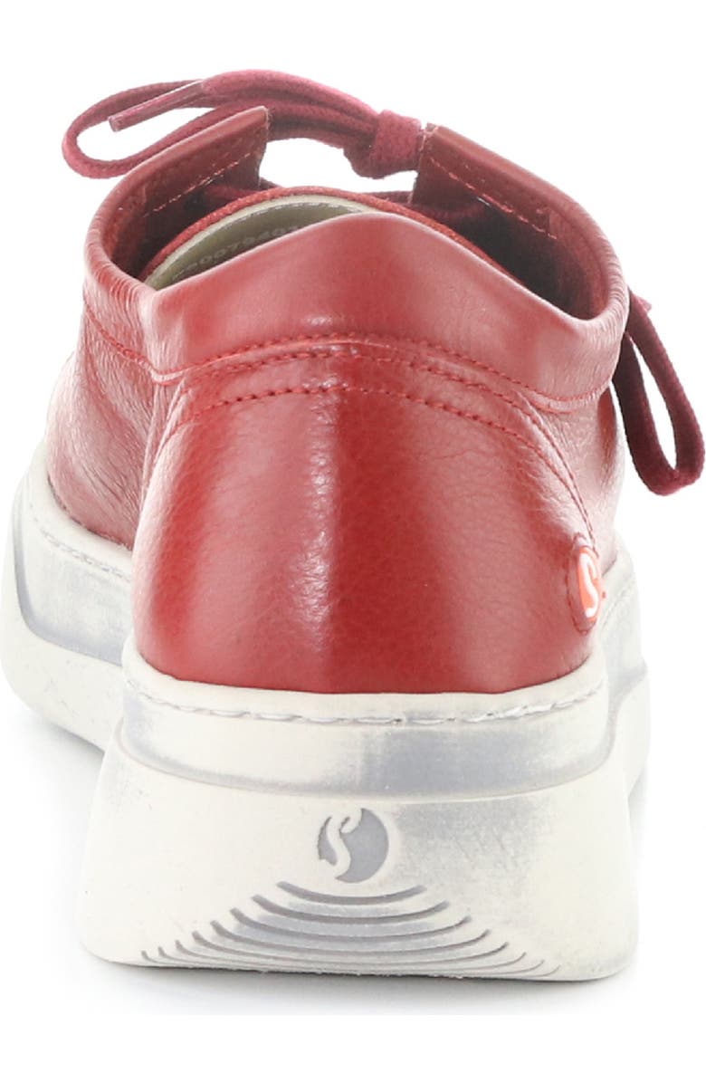 Softinos by Fly London Apor Sneaker, Alternate, color, 011 Red Smooth Leath