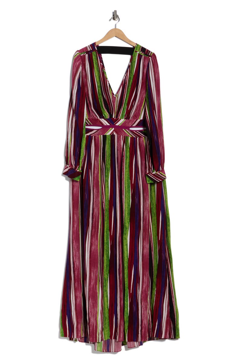 DVF Jenifer Long Sleeve Maxi Dress, Alternate, color,