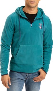 Threads 4 Thought Forest Fleece Half Zip Hoodie