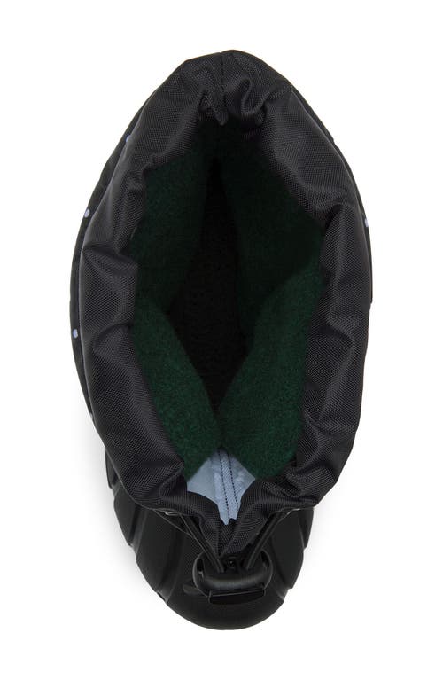 Sorel Kids' Flurry Water Resistant Snow Boot In Black