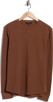 Vince Crewneck Cotton Thermal Sweater