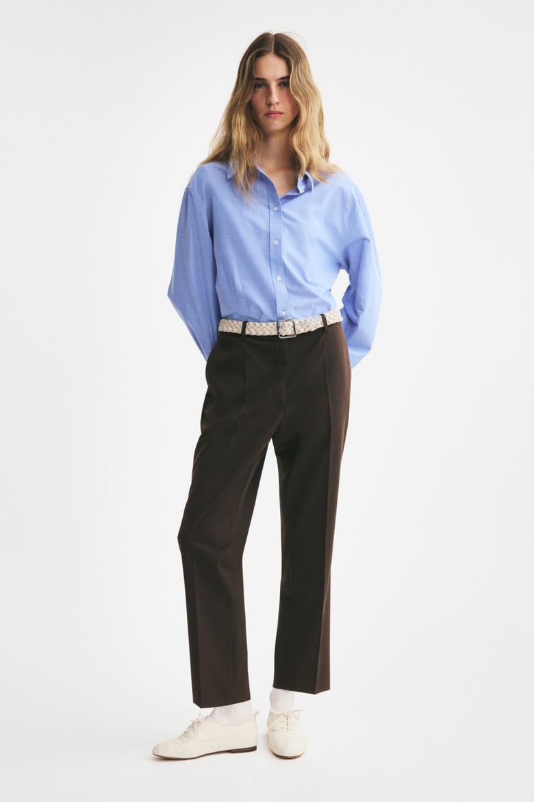 Slacks, Alternate, color, Dark brown
