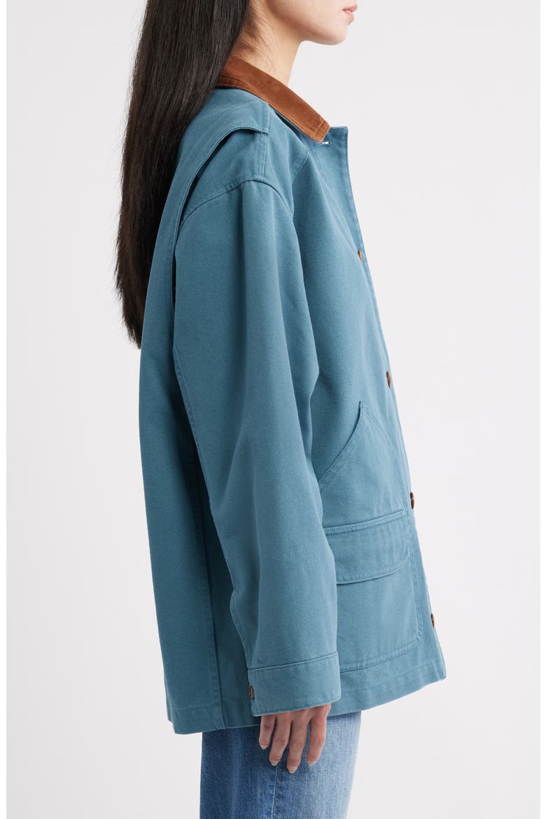 Pascual Barn Jacket, Alternate, color, CASPIAN BLUE