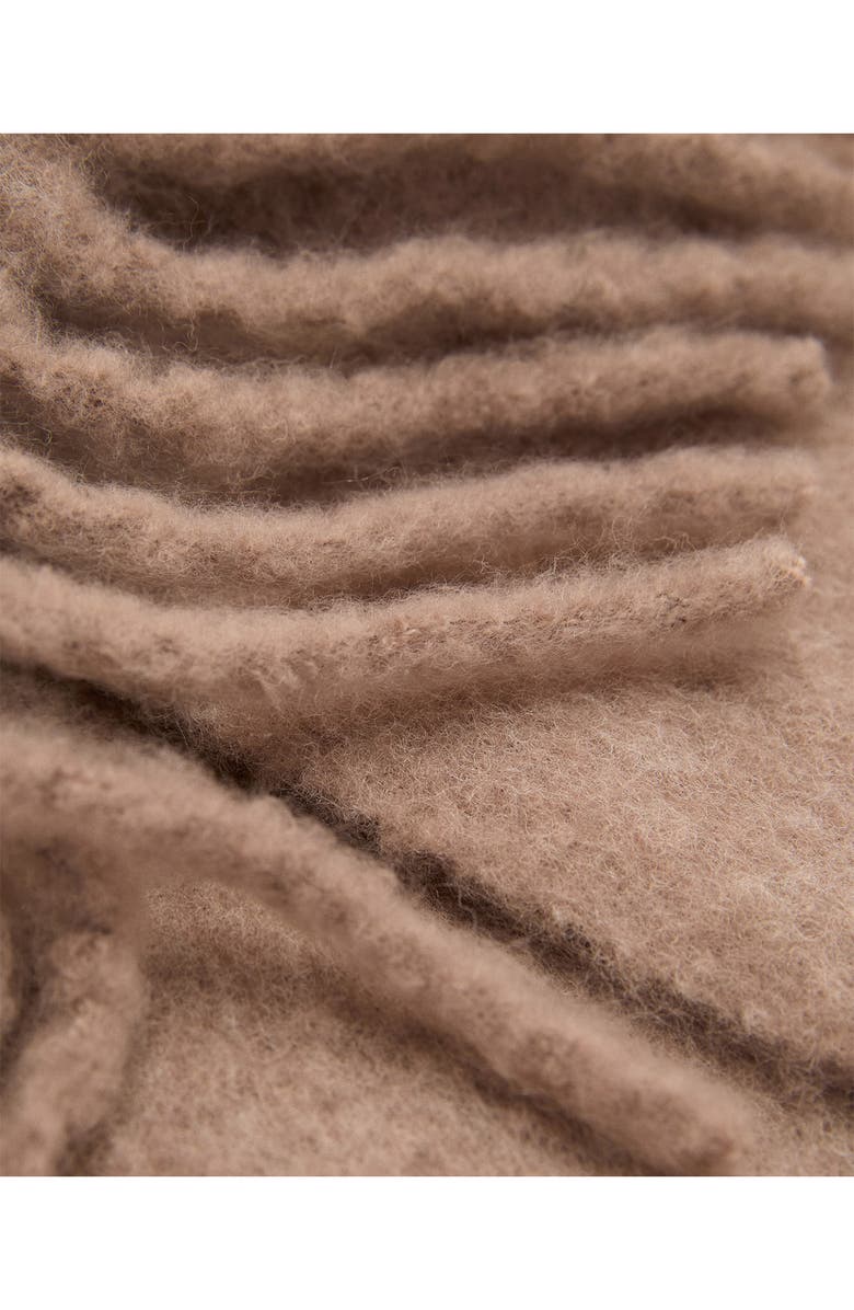 MANGO Fringed Scarf, Alternate, color, 