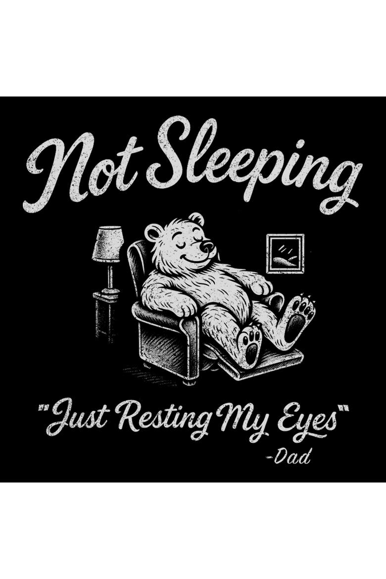 Men's Lost Gods Just Resting My Eyes  Graphic T-Shirt, Alternate, color, Black