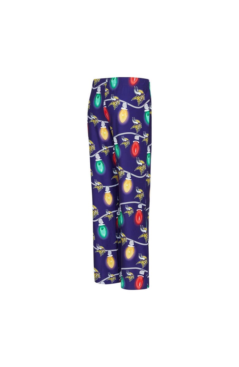 CONCEPTS SPORT Women's Concepts Sport  Purple Minnesota Vikings Garland Knit Raglan Long Sleeve T-Shirt & Pants Set, Alternate, color, 