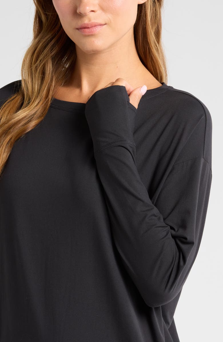 Zella Equilibrium Cocoon Long Sleeve T-Shirt, Alternate, color, 