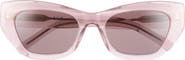 Givenchy City 54mm Cat Eye Sunglasses
