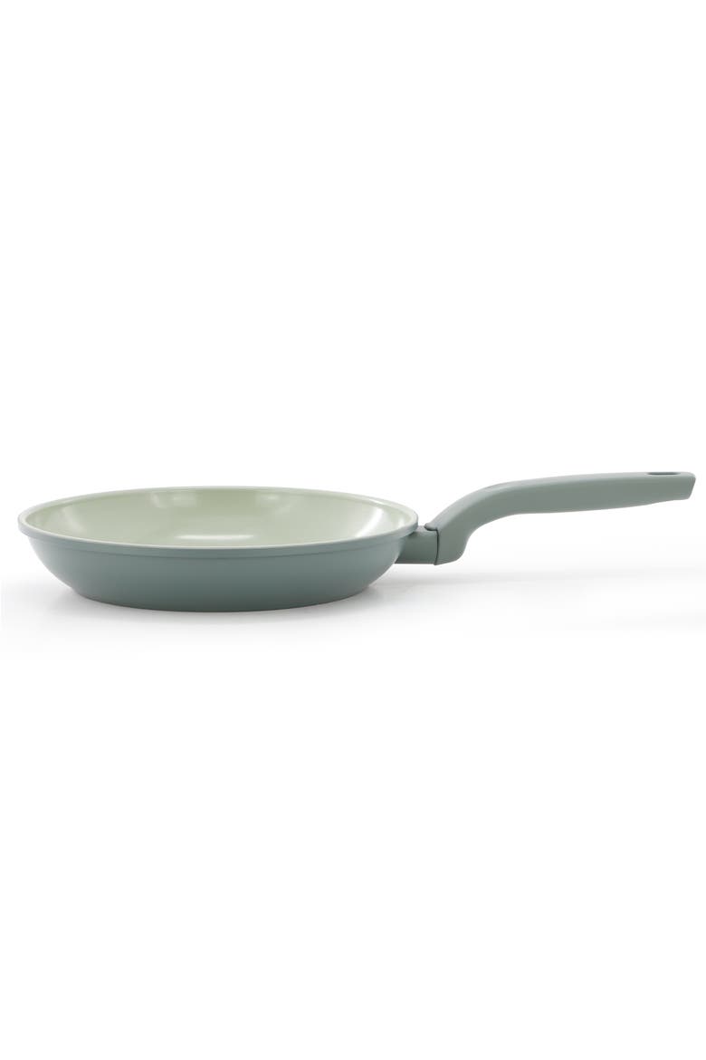 7pc Ceramic Nonstick Aluminum Cookware Set, Alternate, color, Green