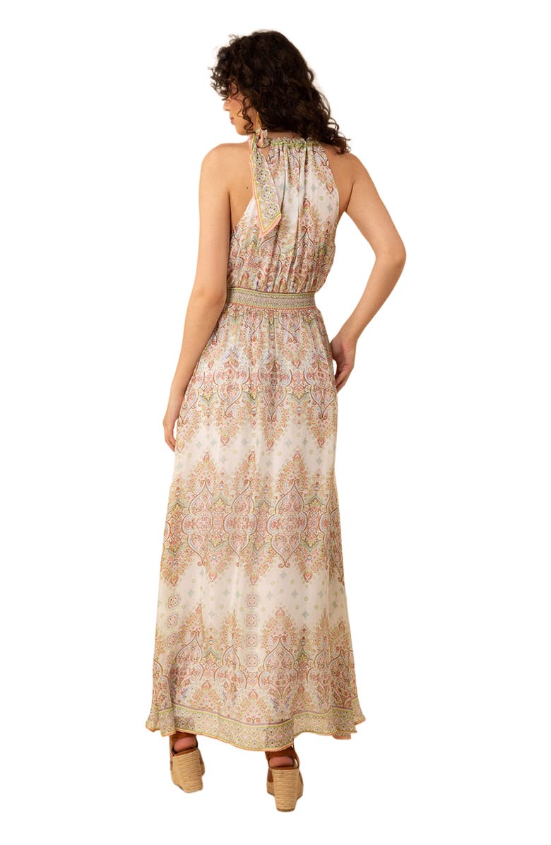 Hale Bob Vera Halter Maxi Dress, Alternate, color,