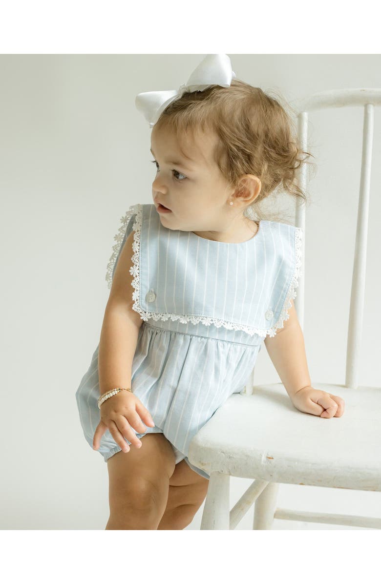Cuclie Colette Bubble Romper, Alternate, color, Light Blue