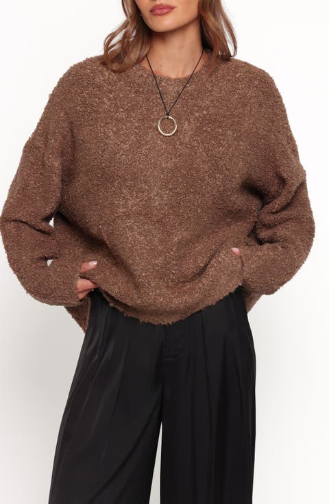 Freida Boucle Knit Sweater