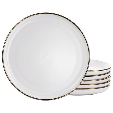 Arthur 6 Piece Stoneware Dinner Plate Set