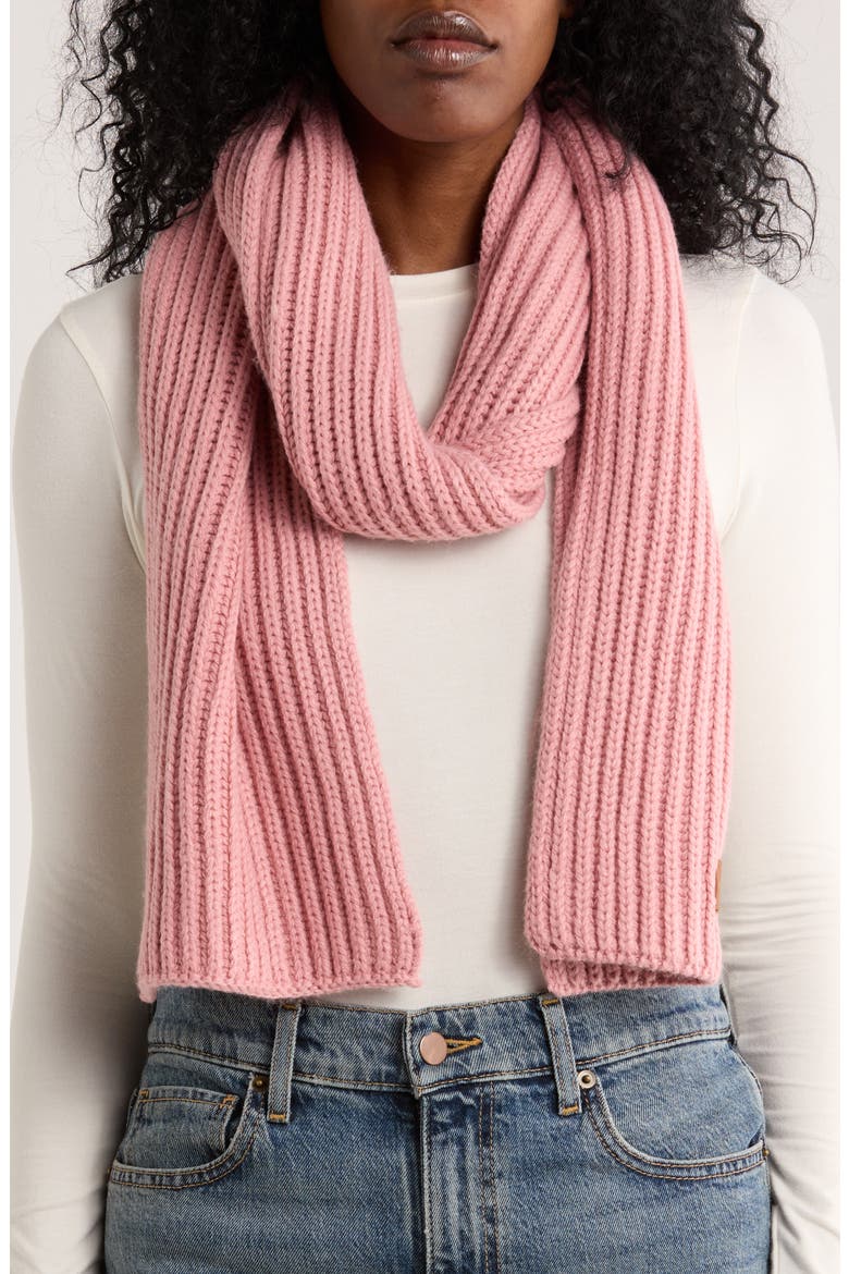 Chunky Knit Scarf, Main, color, ZEPHYR