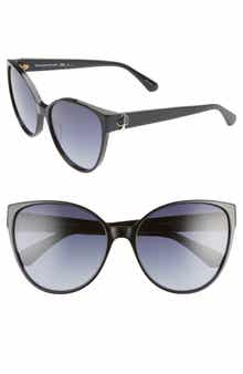 Kate Spade New York primrose 60mm gradient cat eye sunglasses