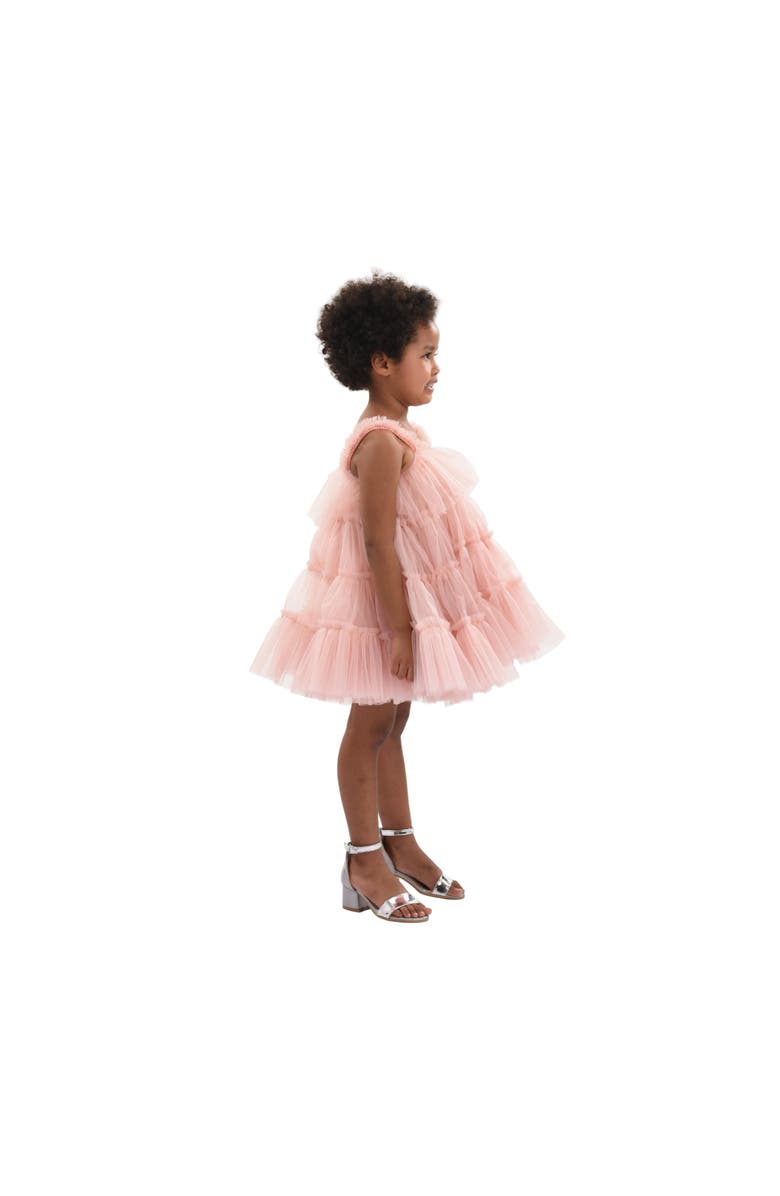 Mimi Tutu Isoldea Tulle Ruffle Dress, Alternate, color, Pink