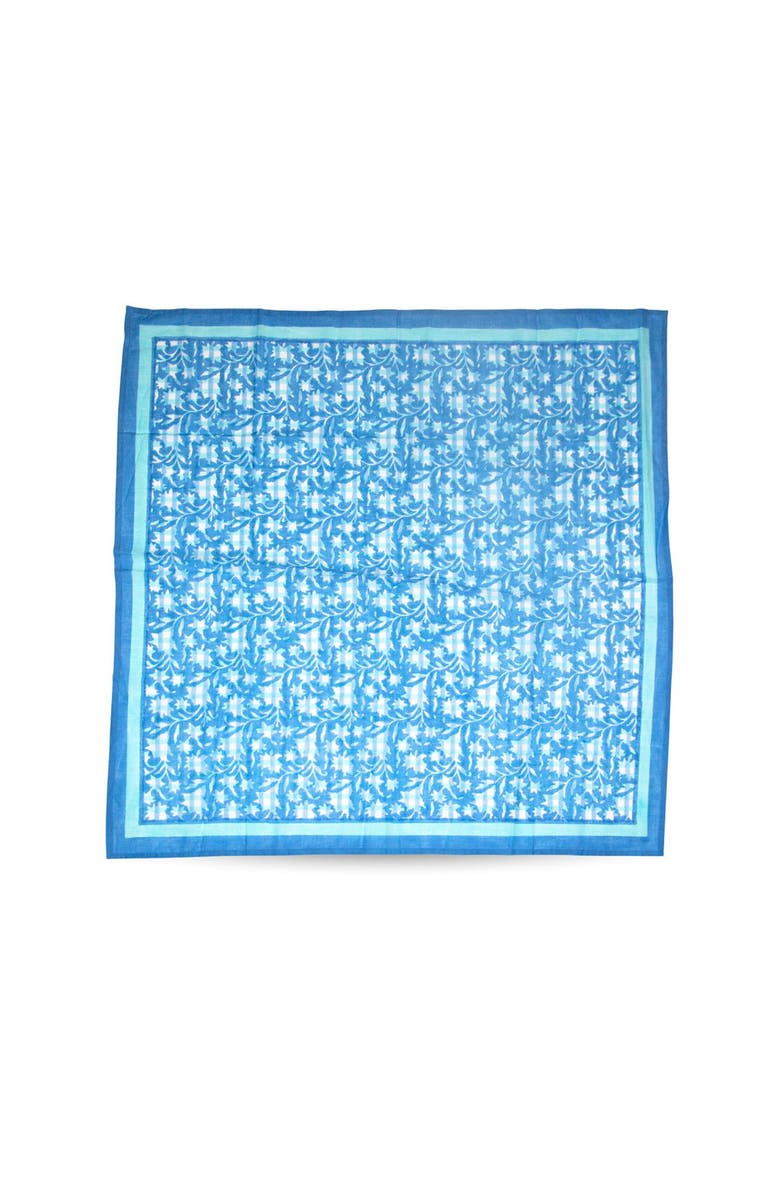 Inner Child Sana Organic Cotton Blockprint Scarf, Main, color, Multicolor