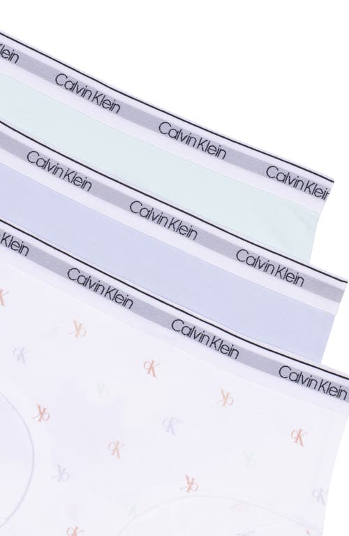 CALVIN KLEIN CALVIN KLEIN KIDS' 3-PACK HIPSTER BRIEFS
