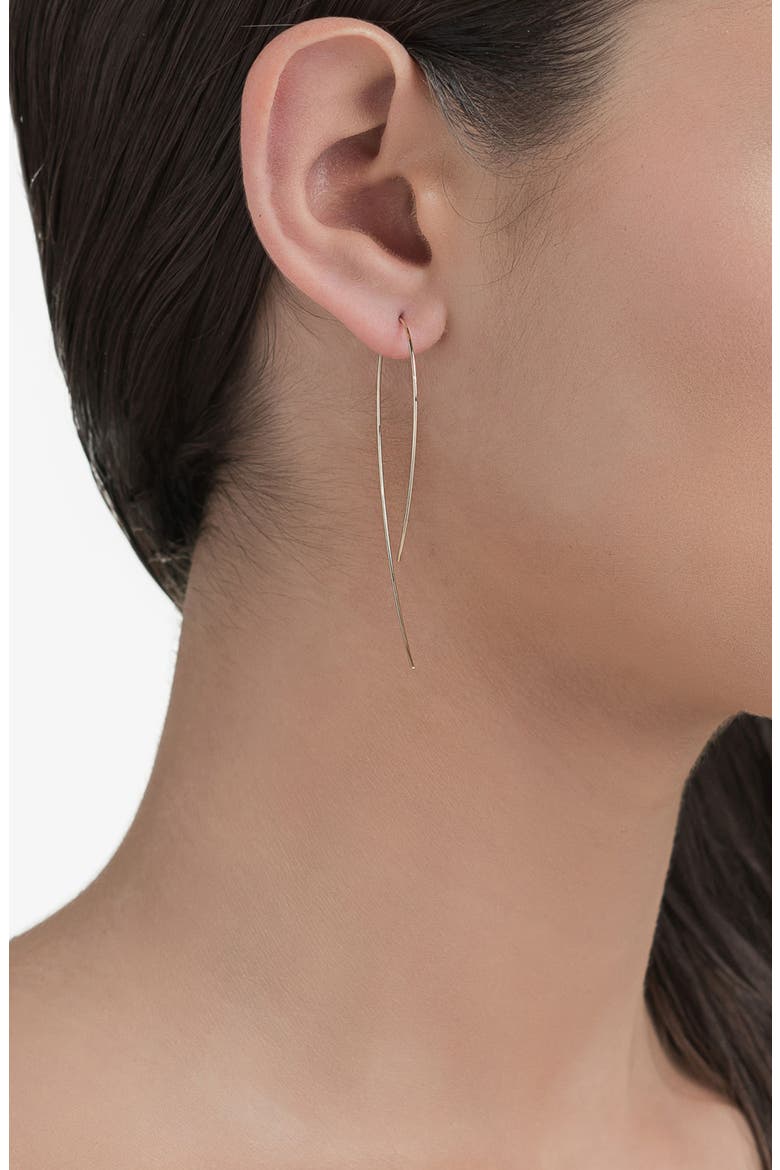 Hooked on Hoop Earrings, Alternate, color, WHITE GOLD