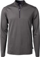 Cutter & Buck Virtue Micro Stripe Quarter Zip Pullover