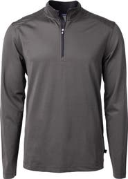 Cutter & Buck Virtue Micro Stripe Quarter Zip Pullover