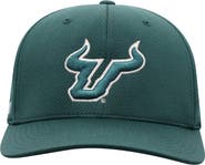 TOP OF THE WORLD Men's Top of the World Green South Florida Bulls Reflex Flex Hat