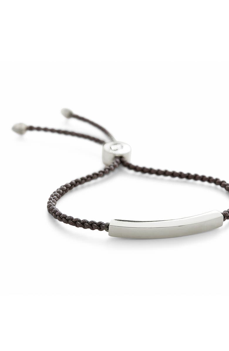 Monica Vinader Engravable Linear Friendship Bracelet, Alternate, color,