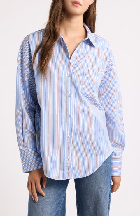 Fontana Striped Button-Up Shirt