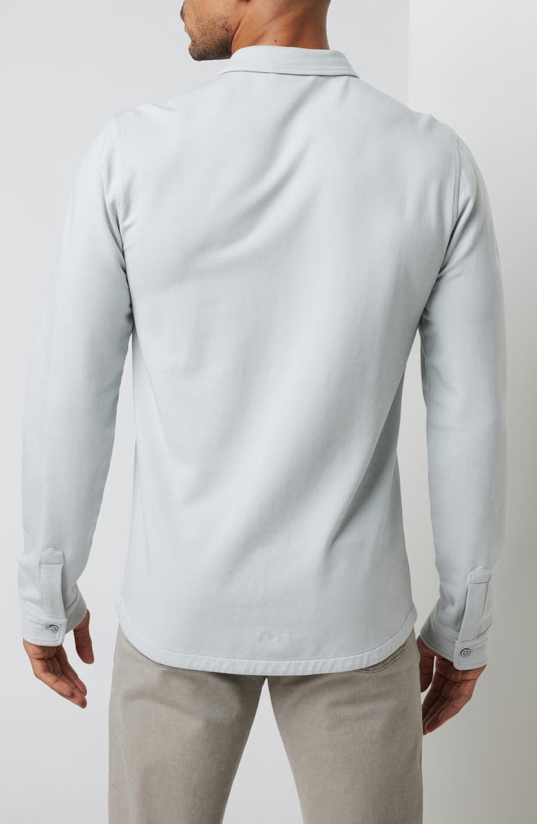 Vuori Boulevard Shirt Jacket, Alternate, color, Sky Grey