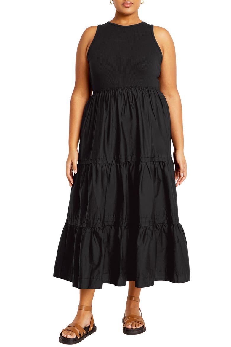 Chelsea Tiered Sleeveless Maxi Dress video
