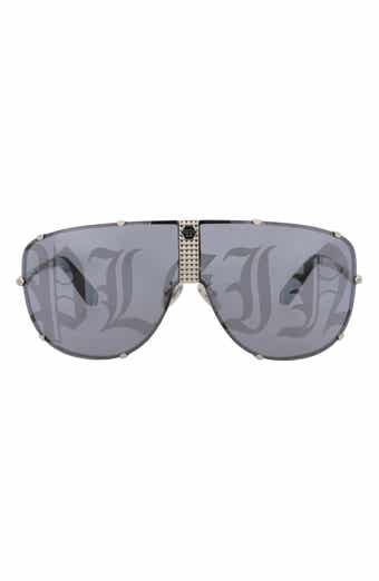 PHILIPP PLEIN 69mm Shield Sunglasses