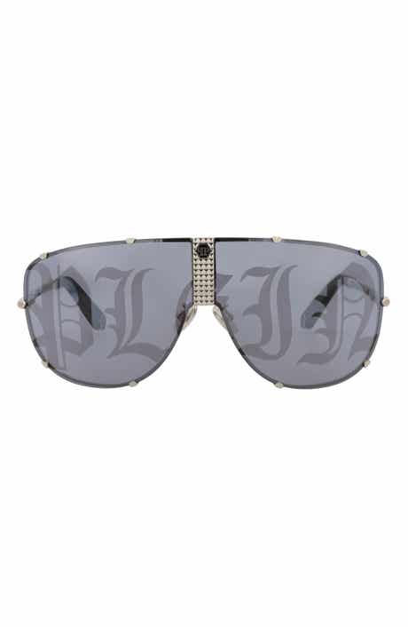 PHILIPP PLEIN 69mm Shield Sunglasses