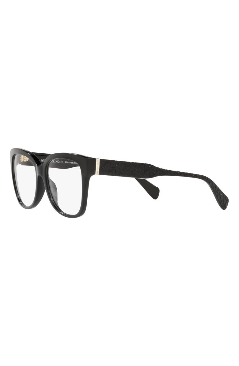 Michael Kors Palawan 54mm Square Optical Glasses, Alternate, color, 
