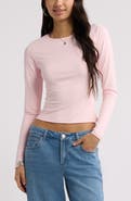 BP. Smooth Fit Long Sleeve Crewneck T-Shirt