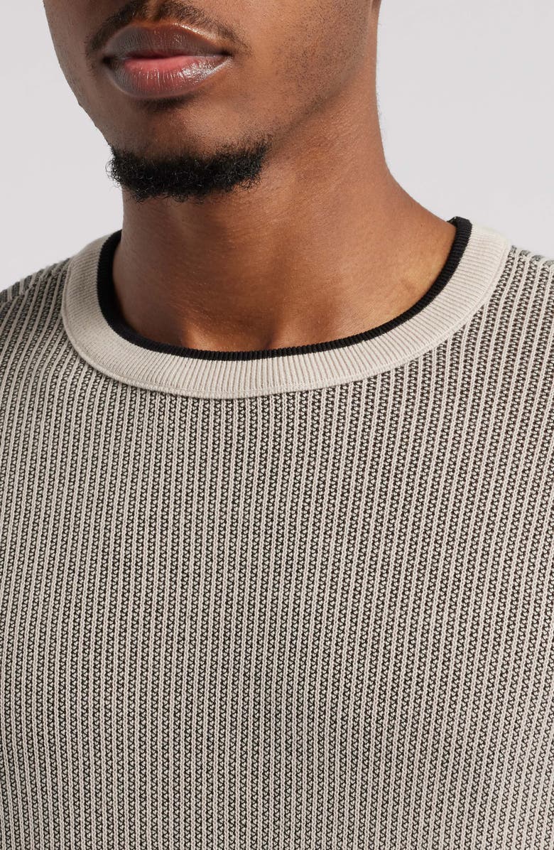 rag
bone Harvey Crewneck Cotton Sweater, Alternate, color, Grey