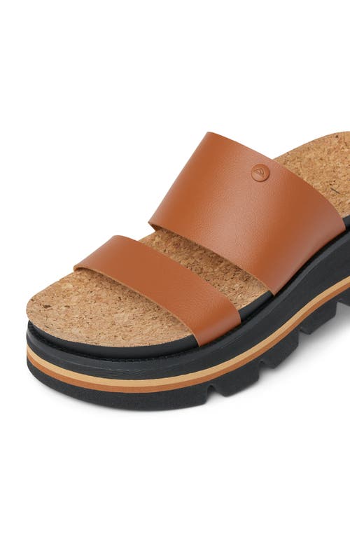 Reef Vista Luxe Siaa Platform Wedge Slide Sandal