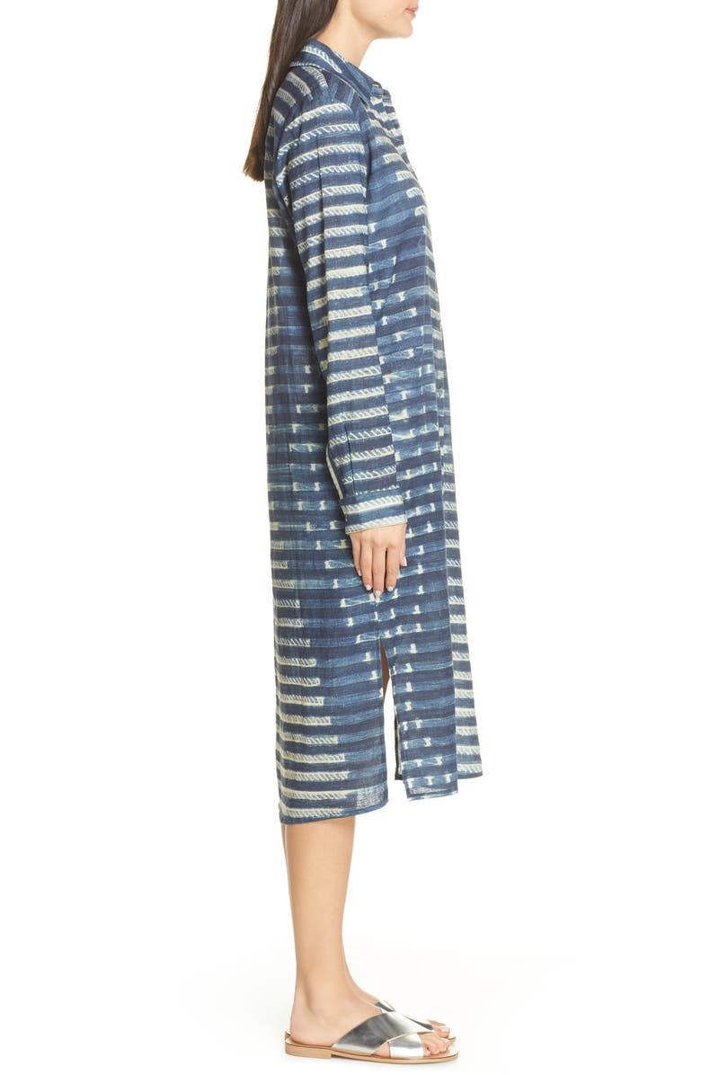 Lenny Niemeyer Rustic Cover-Up Shirtdress, Alternate, color, 