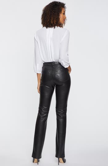 Marilyn Faux Leather Straight Leg Pants