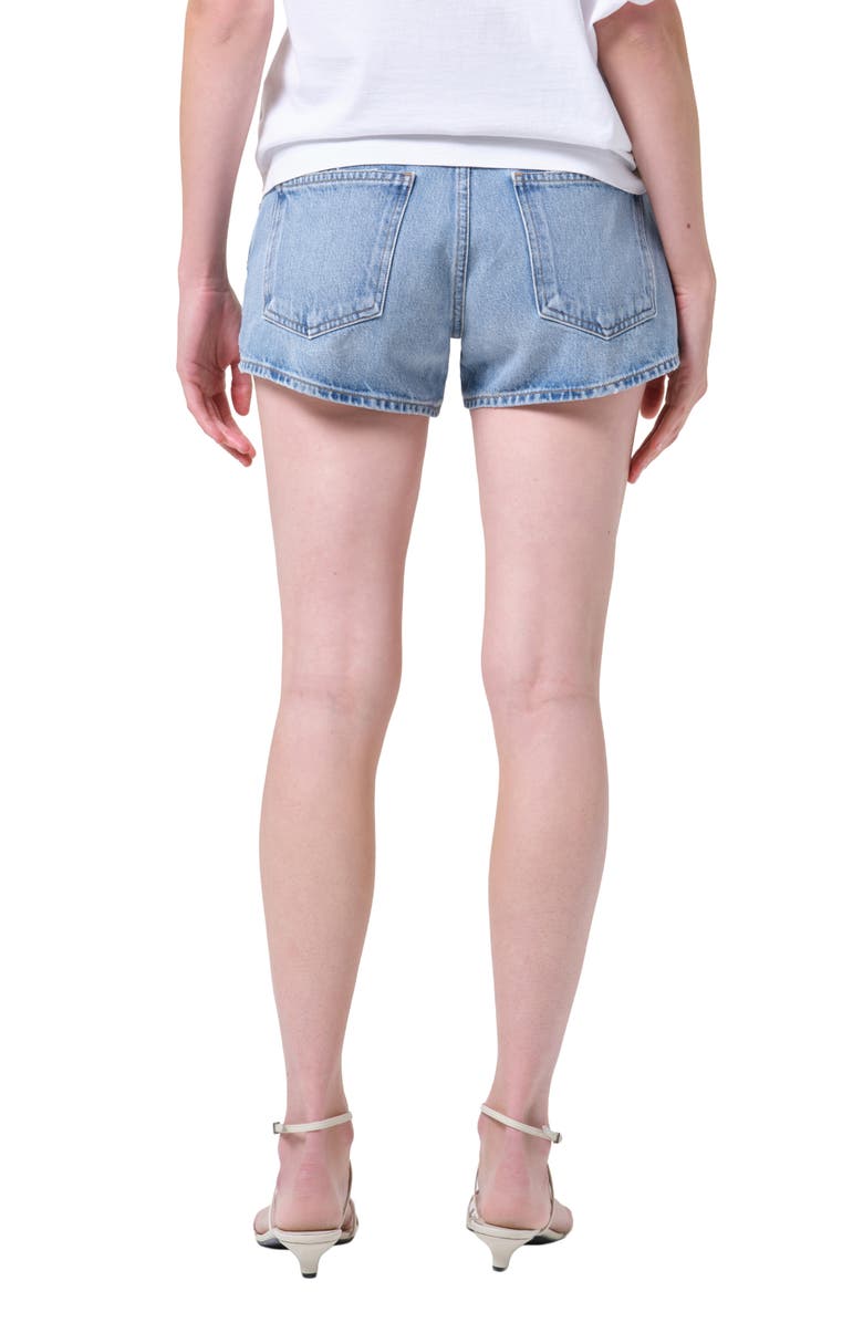 AGOLDE Parker Denim Shorts, Alternate, color, Replica Clean