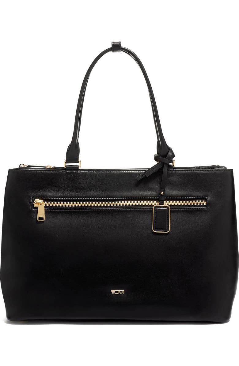 TUMI Sidney Leather Business Tote, Main, color,