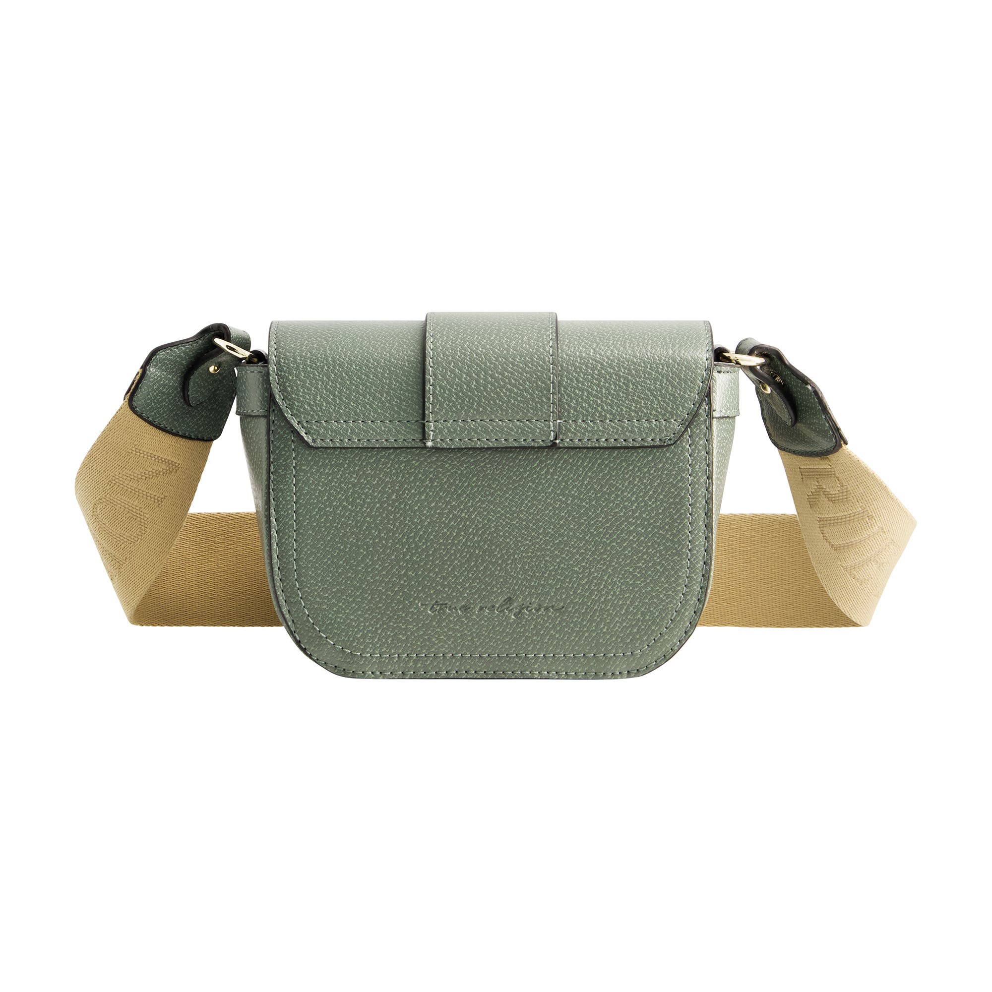 True Religion Mini Flap Crossbody, Alternate, color, Sage